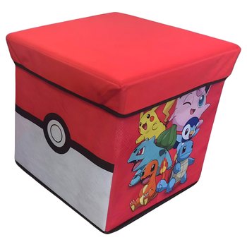 Pokémon Sitz- und Aufbewahrungsbox rot