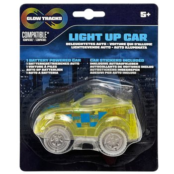Glow Tracks Light-Up Toy Car Police Car Smyths Toys UK