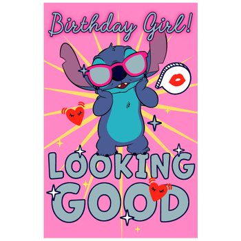 Disney Stitch Birthday Card (No Age)