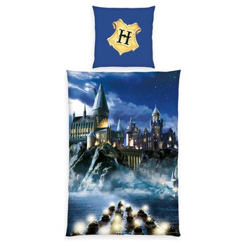 Harry Potter Kinderbettwäsche Set 135 x 200 cm Schloss Hogwarts