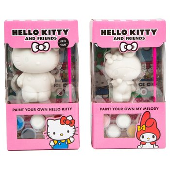 Hello Kitty - Figurine à Peindre - Modèle Aléatoire