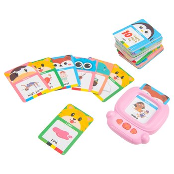 Talking Flash Cards Early Educational Toy Pink