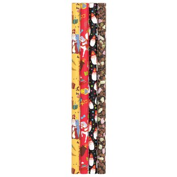 Sinterklaas Cadeaupapier Sint 200x70cm