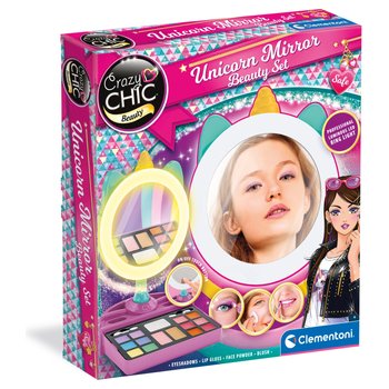 Clementoni - Crazy Chic Cofffret de Maquillage Licorne