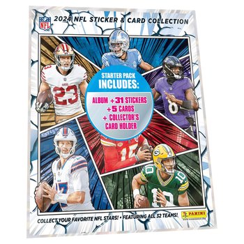 Panini NFL 2024/25 Sticker and Trading Card Collection Starter Pack