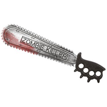 Kettensägen-Messer mit Blut 50 cm