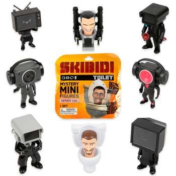 Skibidi Toilet Mystery Figuren 6 cm assorti