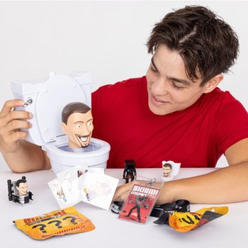 Skibidi Toilet Mystery Toilette Spielzeug Set Serie 1