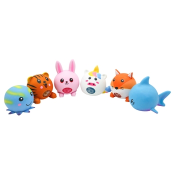 Pocket Play Squeeze-Tier mit Wasserpelen-Füllung 8 cm sortiert