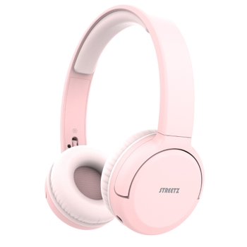 Streetz BT210 Bluetooth On-Ear Headphones Pink
