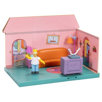 Die Simpsons Spielzeug Set Simpsons Haus mit Homer Figur 6,4 cm