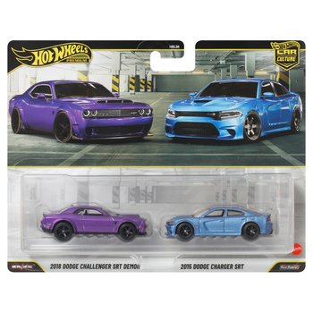 Hot Wheels - Car Culture Premium 1/64 Véhicules Dodge Demon et Dodge Charger