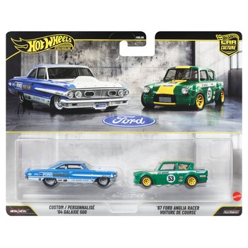 Hot Wheels Premium Car Culture 2 Pack 1:64 '64 Galaxie 500 & '67 Ford Anglia Racer