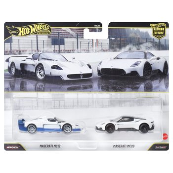 Hot Wheels - Car Culture Premium 1/64 Véhicules Maserati MC12 et Maserati MC20