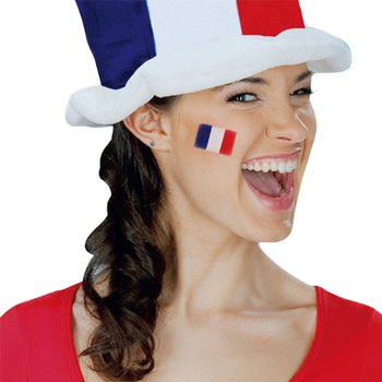 Stick Maquillage Bleu Blanc Rouge