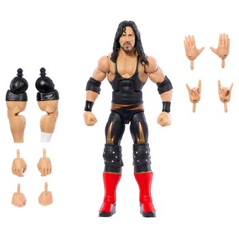 WWE - Élite Collection Monday Night War Figurine Syxx - Édition Rare Possible