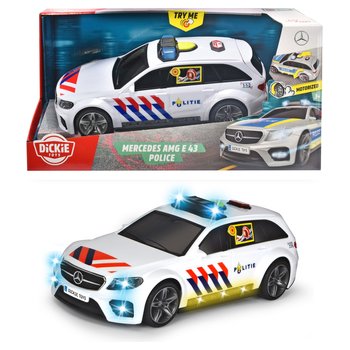 Dickie Toys Speelgoedauto Mercedes-AMC E43 Politieauto 30 cm