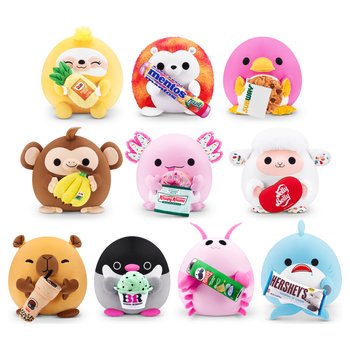 Snackles - Peluche Série 2 20 cm - Modèle Aléatoire