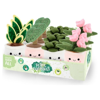 Plant Bobbals Knuffelplantjes 12 cm assorti