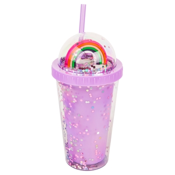 Dizzy Peach Konfetti Becher