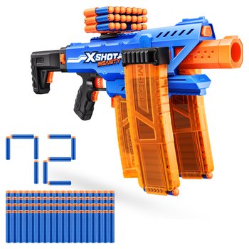 XSHOT -  Blaster Insanity Clip Mania Motorisé avec 72 Fléchettes