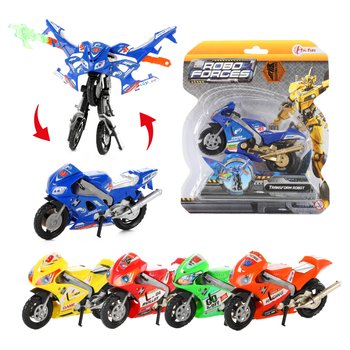 Robo Forces Figuur Transformerende Robot 12 cm assorti