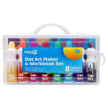 Crafty Co. Dot Art Marker Colouring Activity Workbook Set