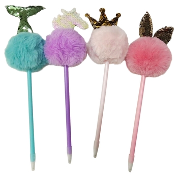 Dizzy Peach - Stylos Pom Pom - Modèle Aléatoire