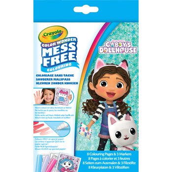 Gabby et la Maison Magique - Album et Feutres Color Wonder Mini