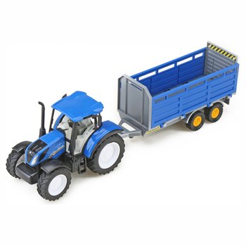 New Holland T5 Tractor with Trailer 1:32 Scale