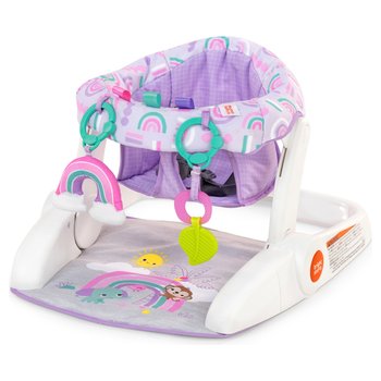 Bright Starts Purple Paradise Learn-to-Sit Activity Floor Seat