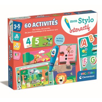 Clementoni - Mon Stylo Interactif - 60 activités