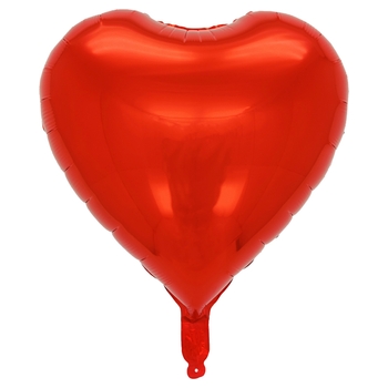 Folienballon Herz rot 46 cm