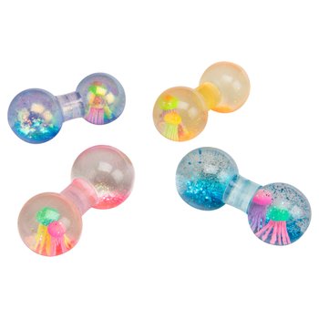 Pocket Play Quetsch-Hantel mit Quallen sortiert