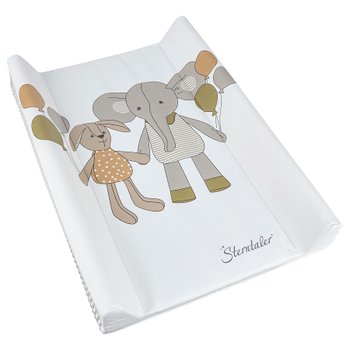 Sterntaler Keilwickelauflage Eddy und Happy beige 50 x 70 cm