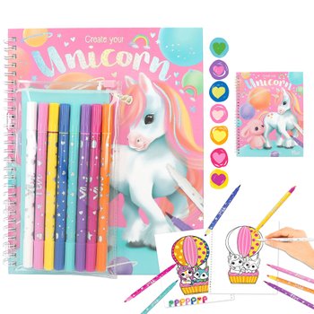 Ylvi Einhorn-Malbuch Create your Unicorn mit Stifte-Set