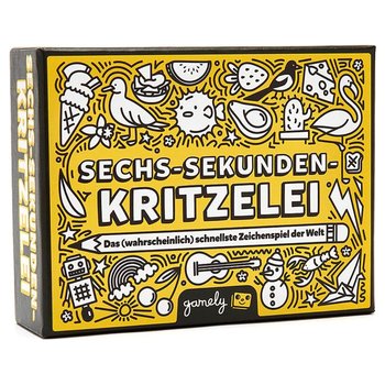 Sechs Sekunden Kritzelei Zeichenspiel
