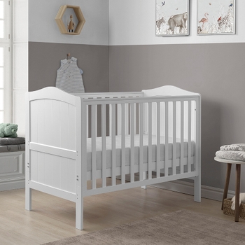 Nested Alexandra Mini Cot Bed White