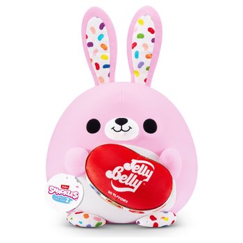 Snackles Super Sized Knuffel Bunny met Jelly Belly Serie 2 Flossie 35 cm
