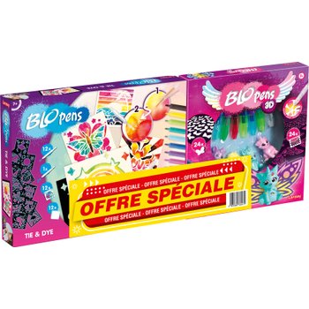 Blopens - Bipack Tie & Tye et 3D