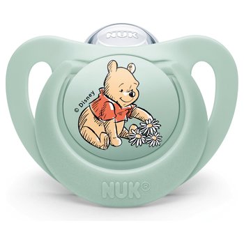 NUK Schnuller Silikon 6-18 Gr. 2 Star Disney Winnie Puuh und Tigger 2er Set