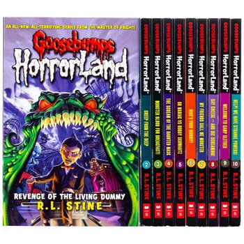 Goosebumps HorrorLand by R.L. Stine 10 Book Box Set