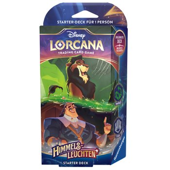 Disney Lorcana Karten Himmelsleuchten Starter Deck Smaragd und Stahl