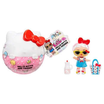 L.O.L. Surprise! - Hello Kitty et Ses Amis Poupée et 7 Accessoires - Capsule Surprise
