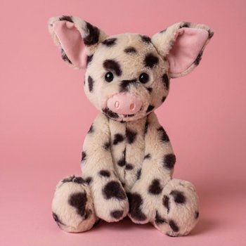 World's Softest Plush Kuscheltier geflecktes Schwein 40 cm