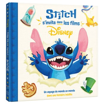 Disney Stitch - Livre Stitch s'Invite dans les Films Disney