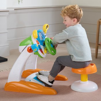 Big Steps Driving Simulator Steering Wheel Playset