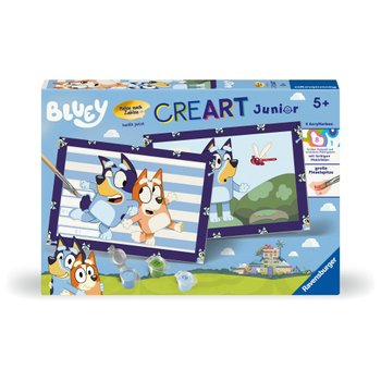 CreArt Malen nach Zahlen Junior Bluey 2er Set