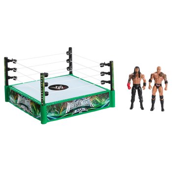 WWE Wrestlemania Ring Bundle met Actiefiguren The Rock en Roman Reigns
