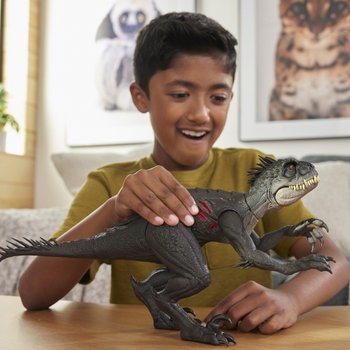 Jurassic World Ultimate Damage Dinosaurus Scorpios Rex met Licht & Geluid 36 cm